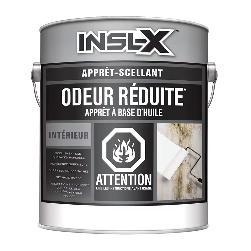 Apprêt à base d'huile à odeur réduite INSL-X