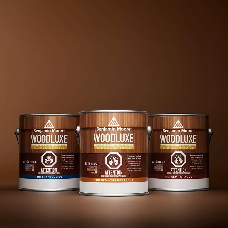 Teinture et scellant d'extérieur hydrofuge à base d’huile Woodluxe