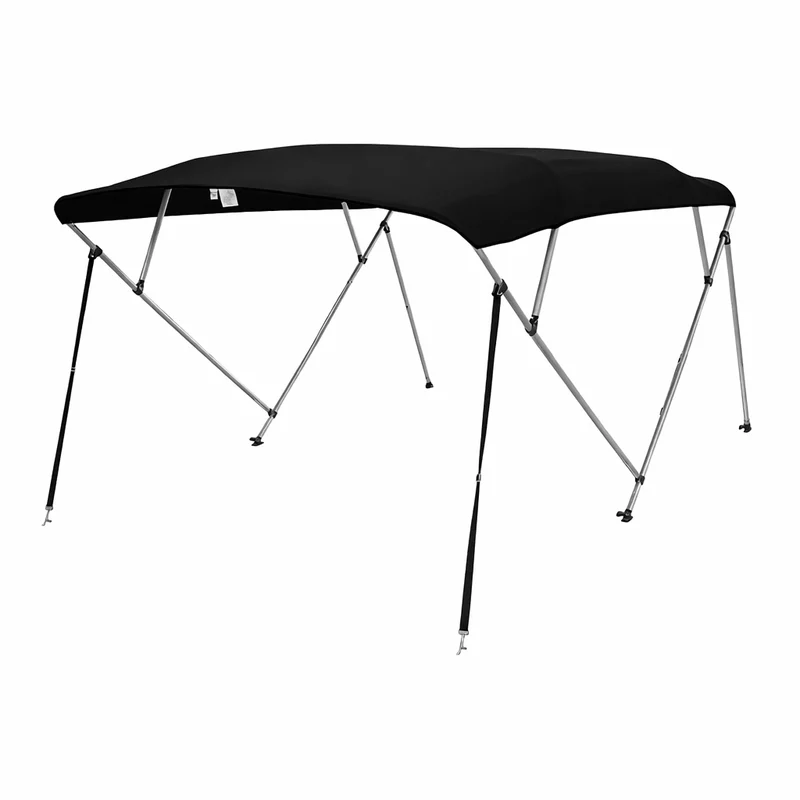 Bimini Top 4 Arceaux Noir Qualité Lourde 600D