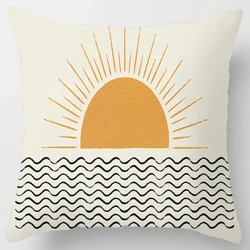 Housse de Coussin Abstrait POLENA