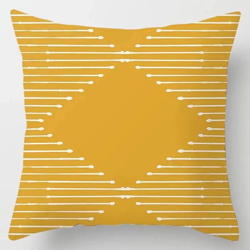 Housse de Coussin Abstrait POLENA