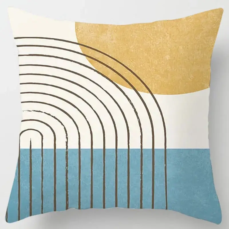 Housse de Coussin Abstrait POLENA