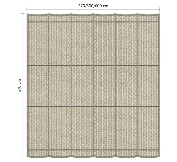 Voile d’ombrage Harmonica Sahara Sand