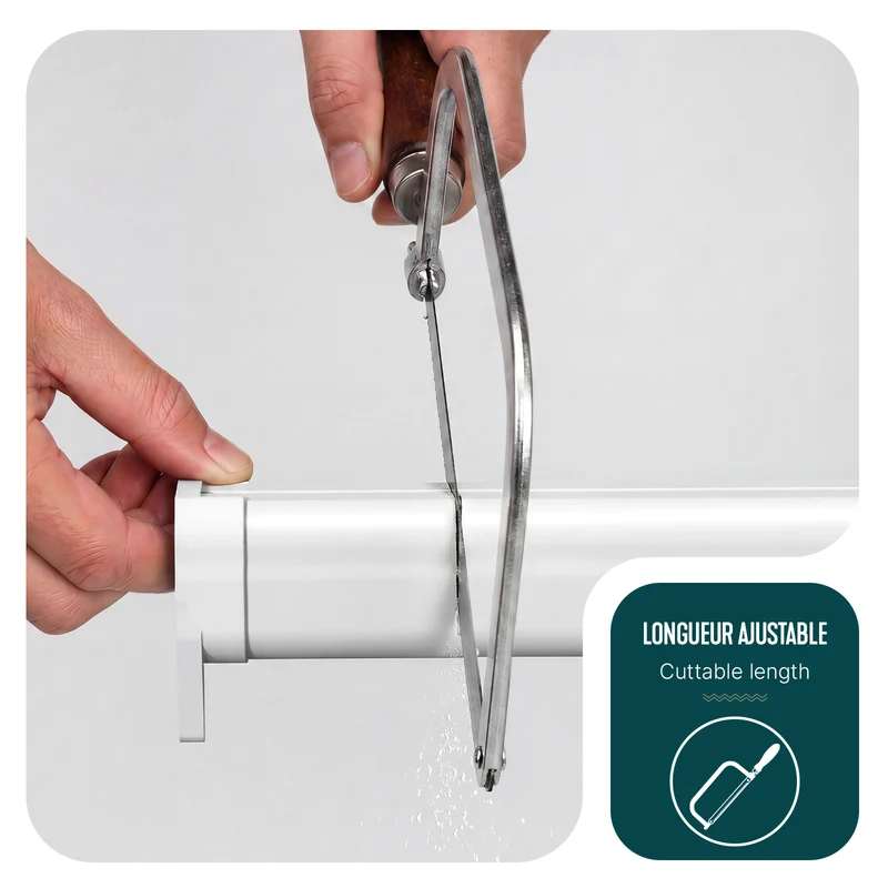 Store moustiquaire pour fenetre enroulable et recoupable en pvc L100 x H160 cm Blanc