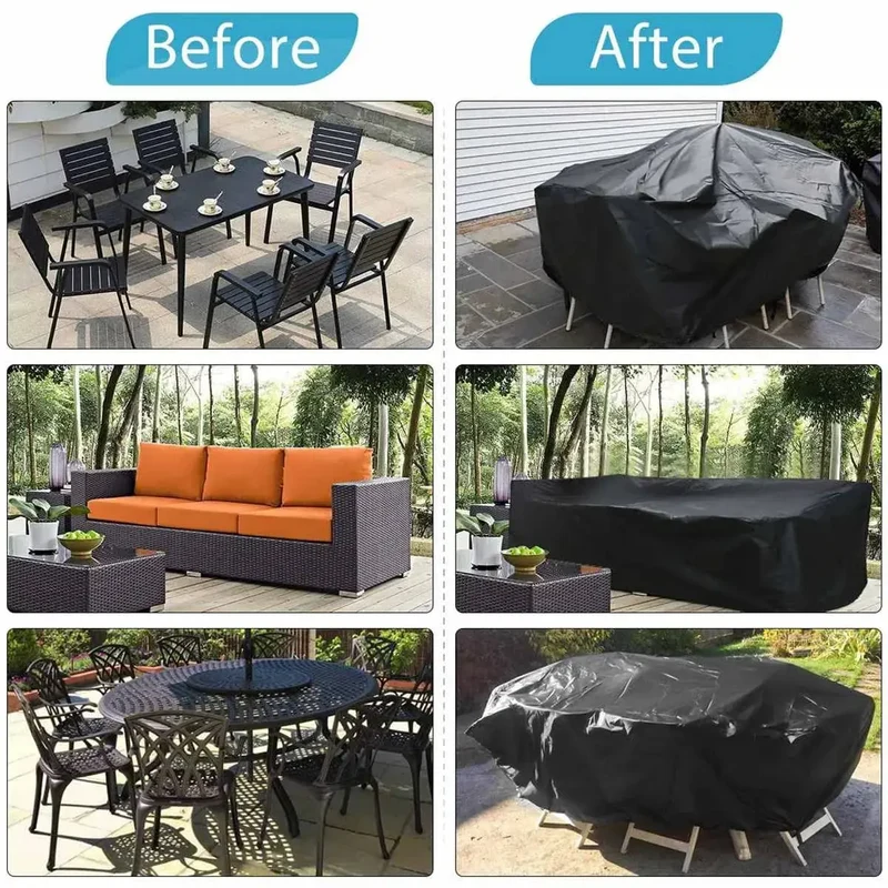 Housse Table Jardin Imperméable OXFORDIA