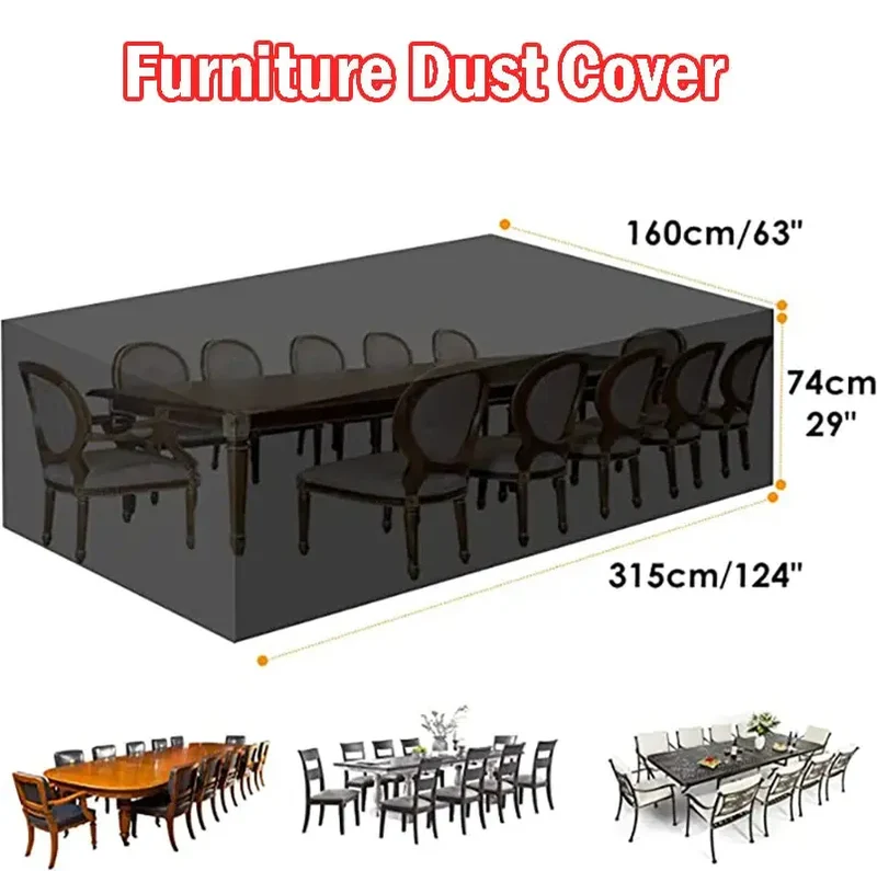 Housse Table Jardin Imperméable POLARA