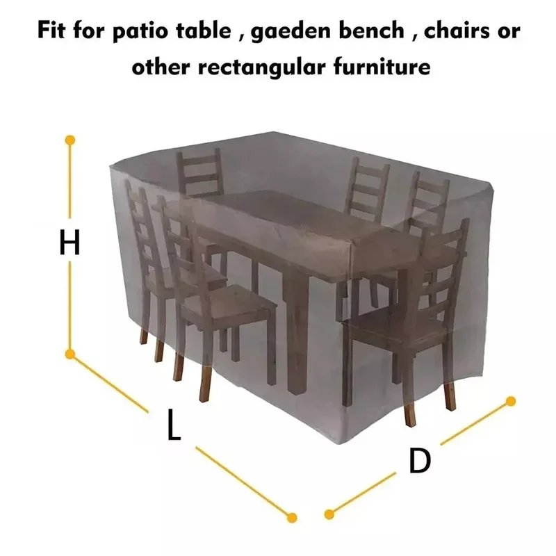 Housse Table Jardin Imperméable PROTEVA