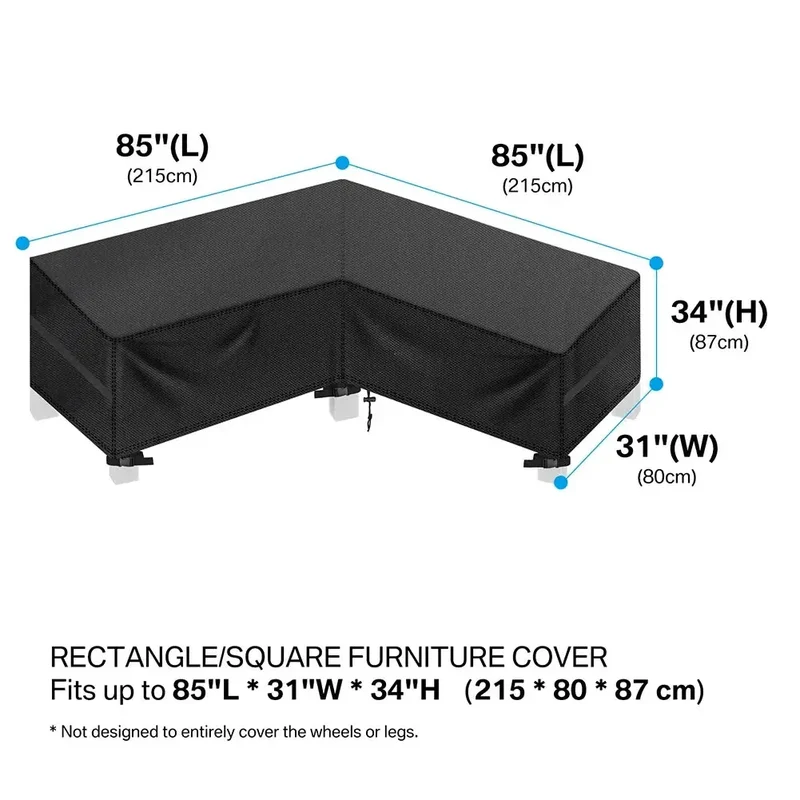 Housse Table Jardin Imperméable PROTEVO