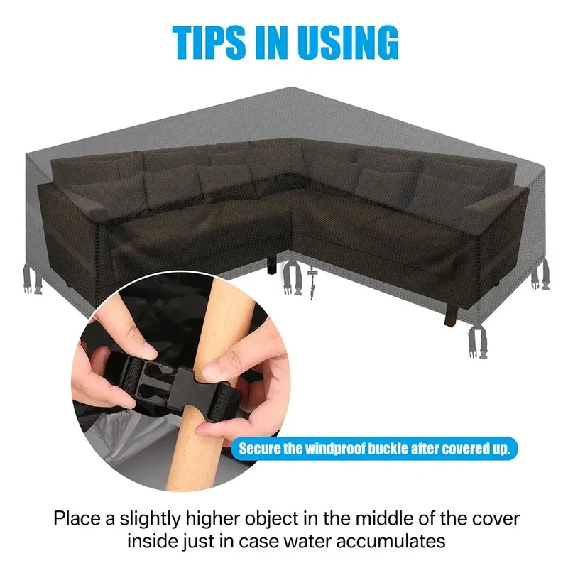 Housse Table Jardin Imperméable PROTEVO