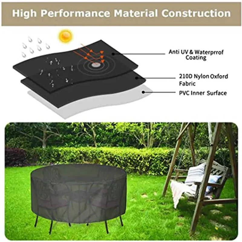 Housse Table Jardin Imperméable SOLAAR