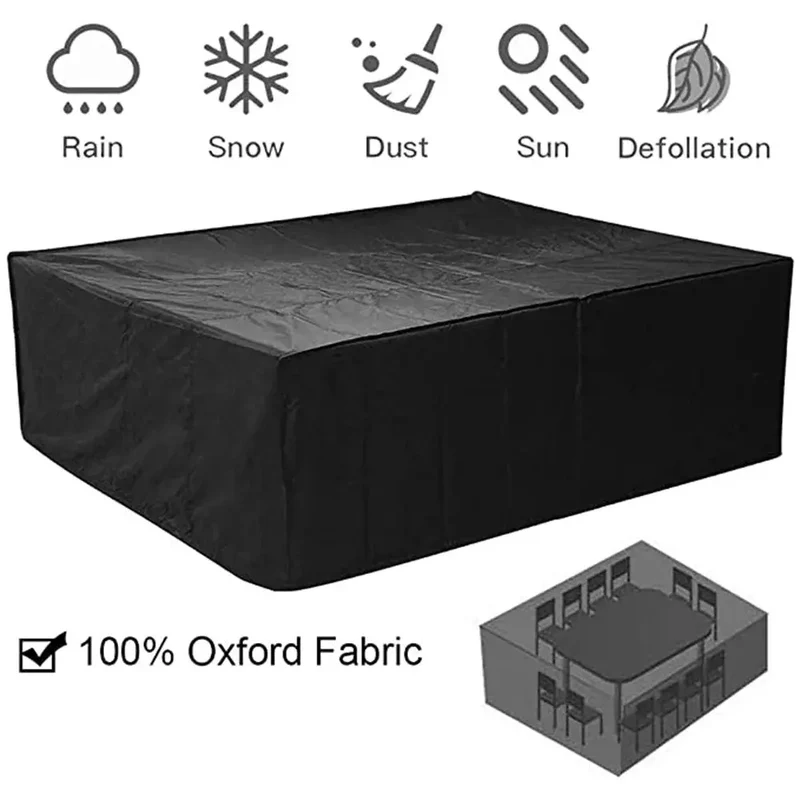 Housse Table Jardin Imperméable NOVARA