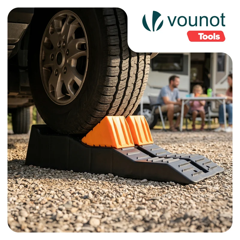 Lot 2 rampes nivellement voiture 5T cale d’acces PP 56x20x13cm noir