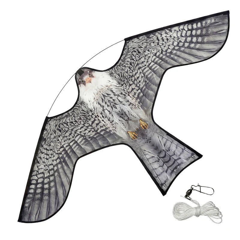 Cerf volant anti oiseaux effaroucheur sans mat Faucon modele A
