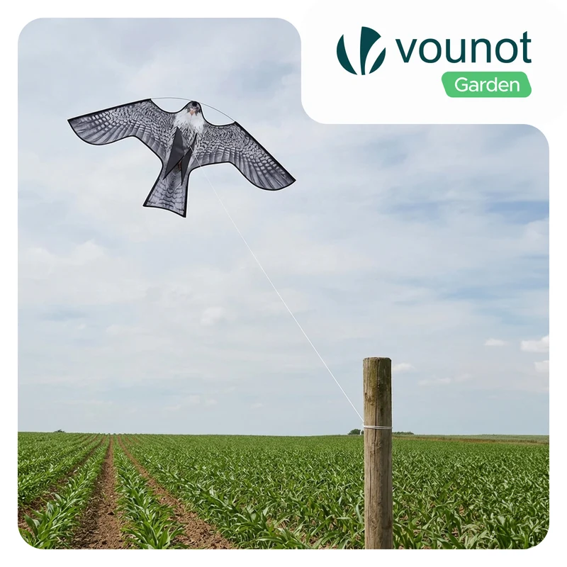 Cerf volant anti oiseaux effaroucheur sans mat Faucon modele A