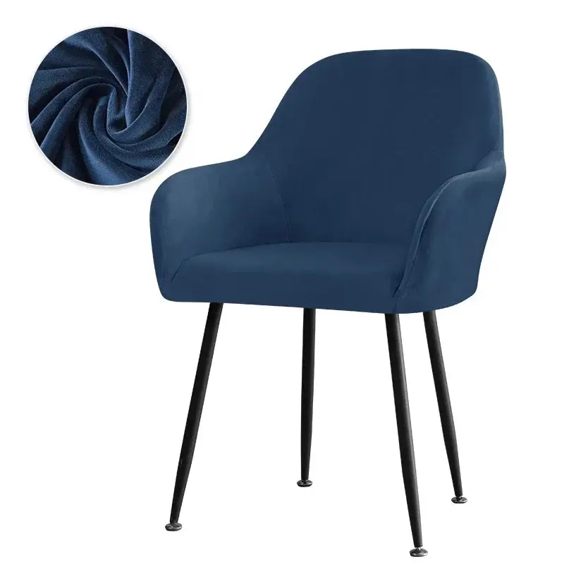 Housse Fauteuil Velours Scandinave PLENIO
