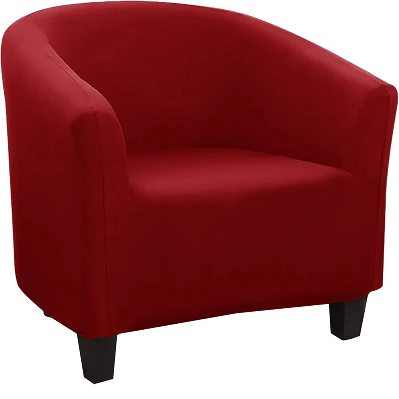 Housse Fauteuil Club Polyester Anti-Dérapante LUMIRO