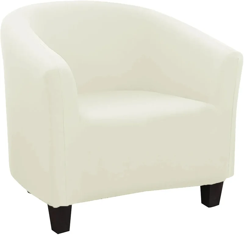 Housse Fauteuil Club Polyester Anti-Dérapante LUMIRO