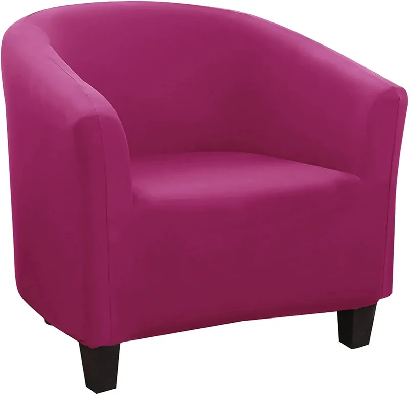 Housse Fauteuil Club Polyester Anti-Dérapante LUMIRO