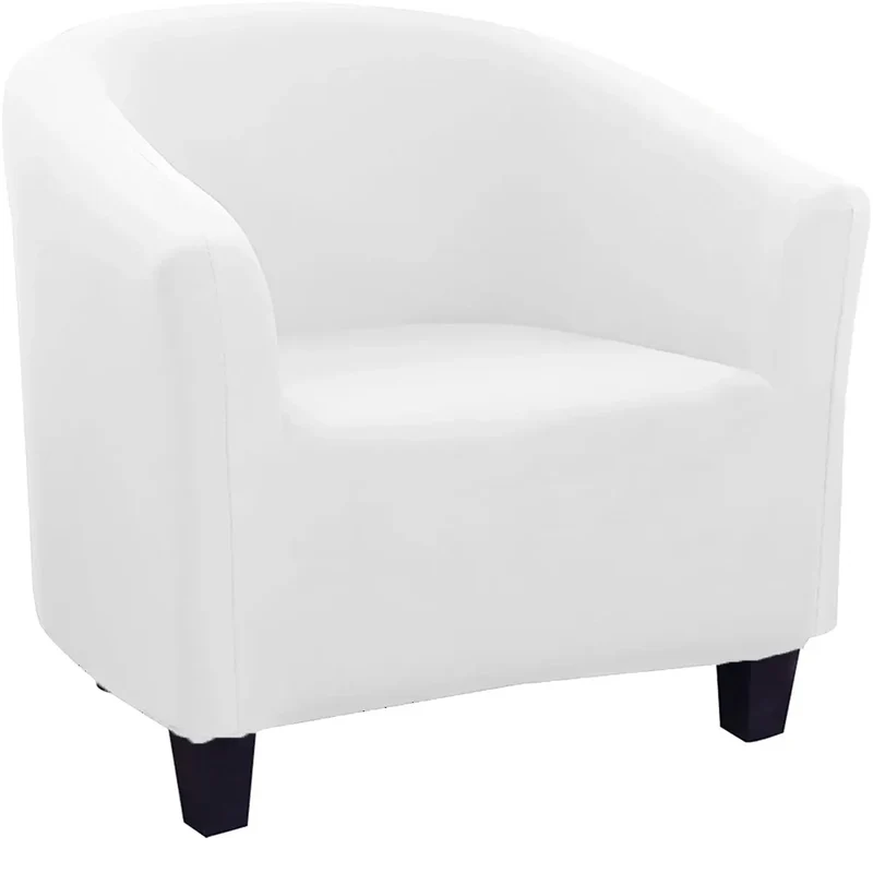Housse Fauteuil Club Polyester Anti-Dérapante LUMIRO