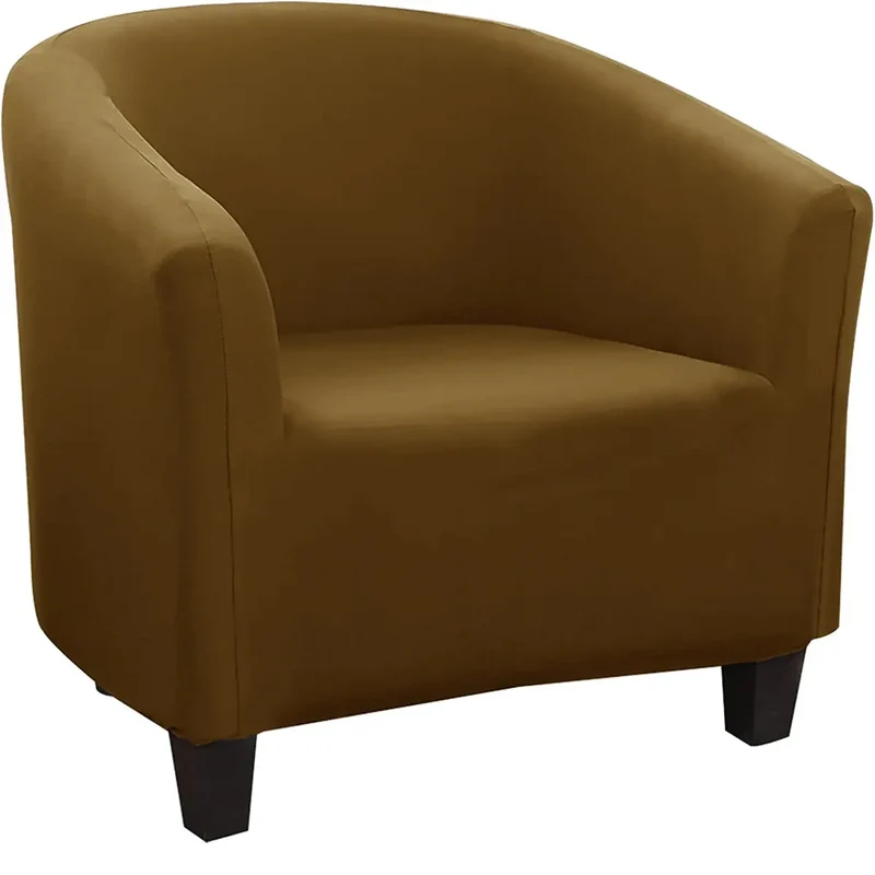 Housse Fauteuil Club Polyester Anti-Dérapante LUMIRO