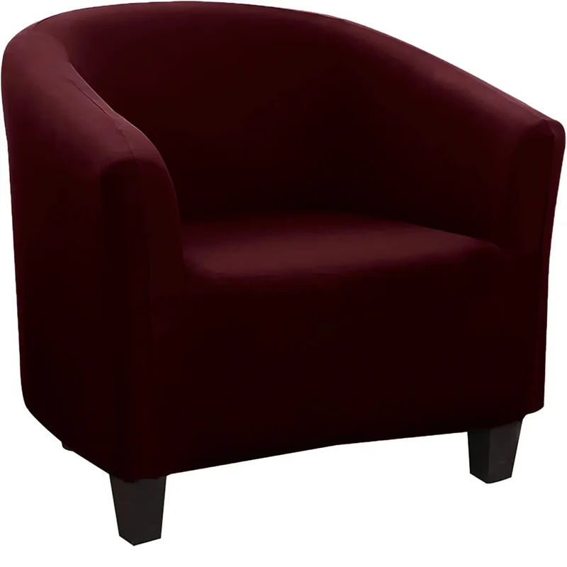 Housse Fauteuil Club Polyester Anti-Dérapante LUMIRO