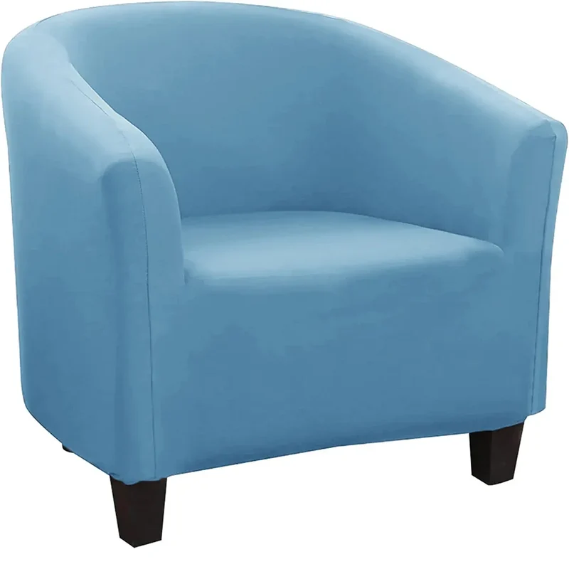 Housse Fauteuil Club Polyester Anti-Dérapante LUMIRO