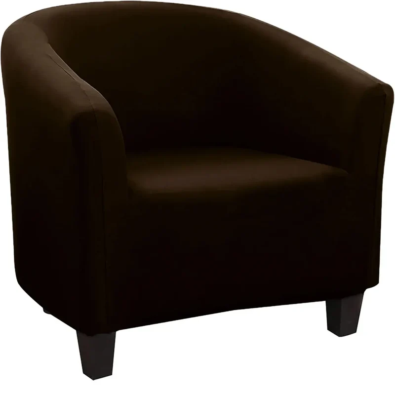 Housse Fauteuil Club Polyester Anti-Dérapante LUMIRO