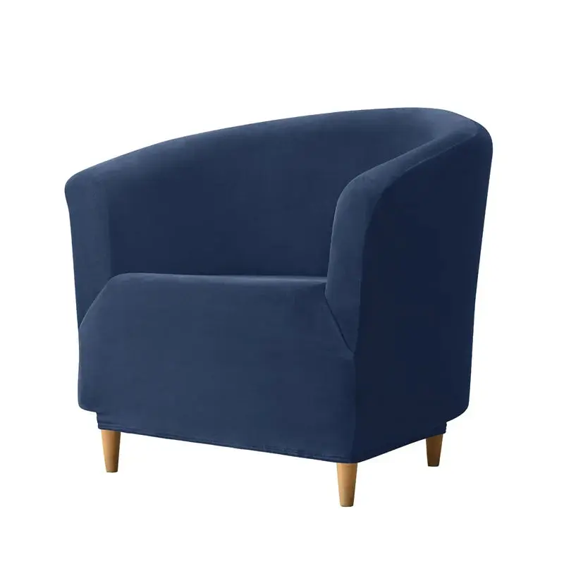Housse Fauteuil Club Velours Anti-Gliss COVIA