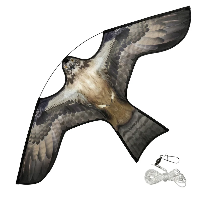 Cerf volant anti oiseaux effaroucheur sans mat Faucon modele E