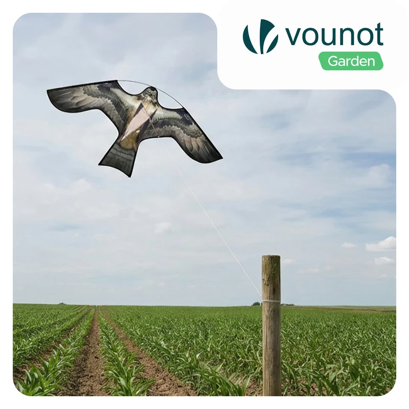 Cerf volant anti oiseaux effaroucheur sans mat Faucon modele E