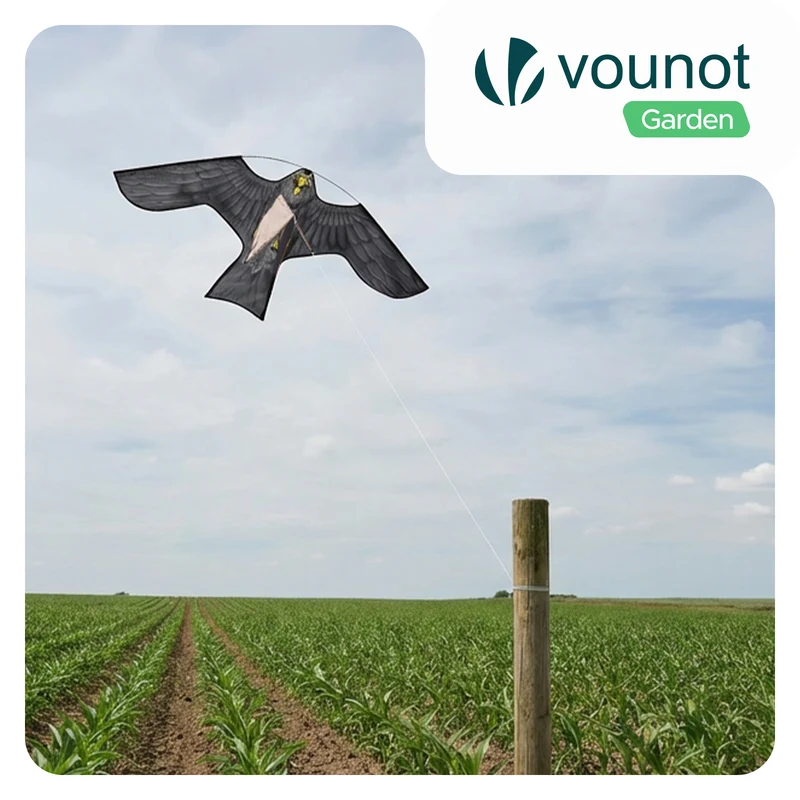 Cerf volant anti oiseaux effaroucheur sans mat Faucon modele D