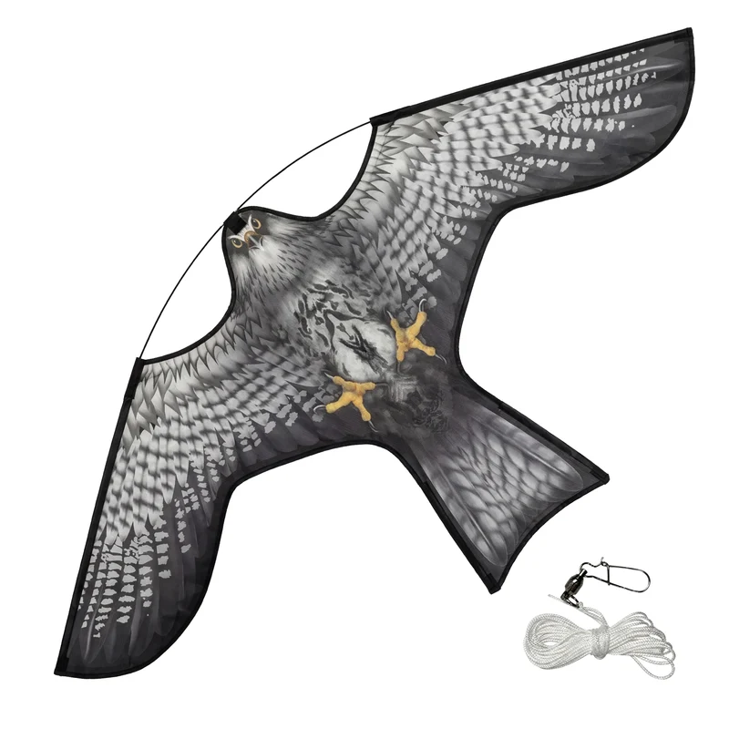 Cerf volant anti oiseaux effaroucheur sans mat Faucon modele C