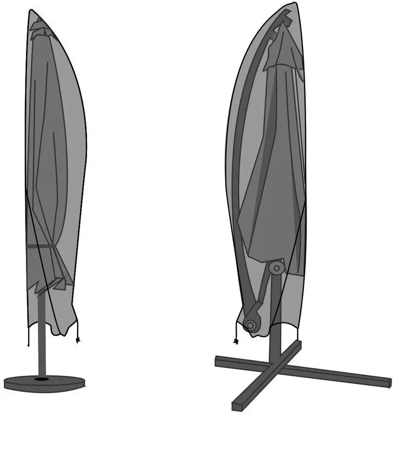 Housse Parasol Imperméable Noir PARAPLUV