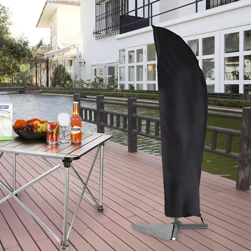 Housse Parasol Imperméable Noir PARAPLUV