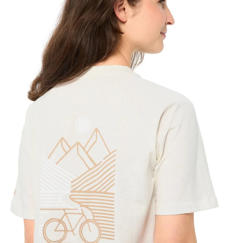 T-shirt Femme respirant Vaude motif vélo Cyclist Casual