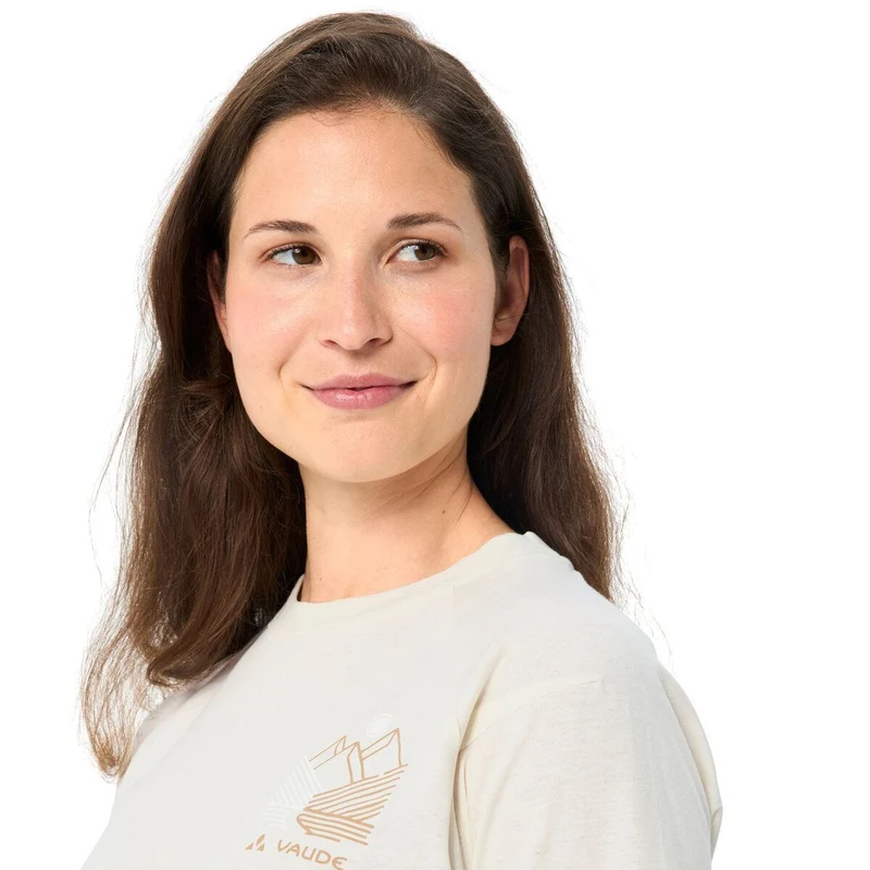 T-shirt Femme respirant Vaude motif vélo Cyclist Casual