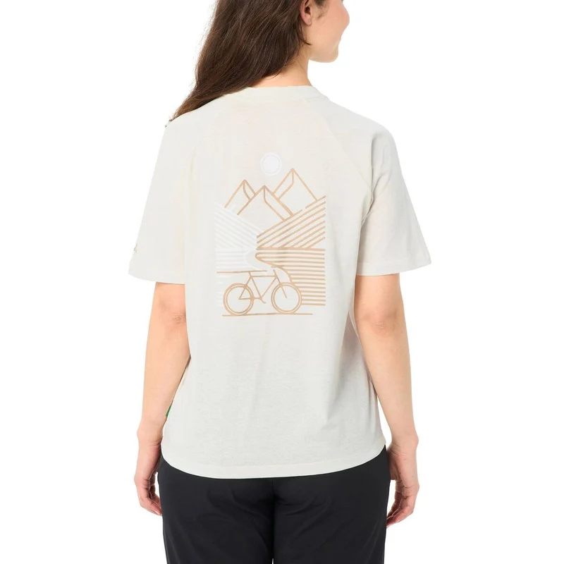 T-shirt Femme respirant Vaude motif vélo Cyclist Casual