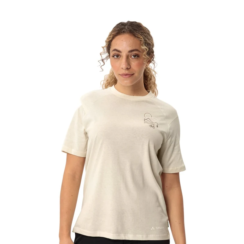 T-shirt Femme respirant Vaude motif vélo Cyclist Casual