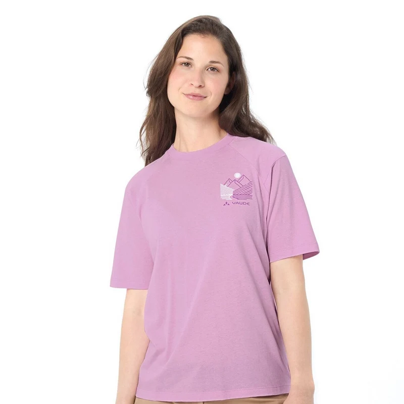 T-shirt Femme respirant Vaude motif vélo Cyclist Casual