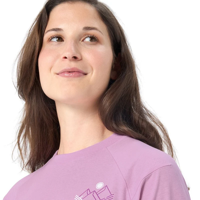 T-shirt Femme respirant Vaude motif vélo Cyclist Casual