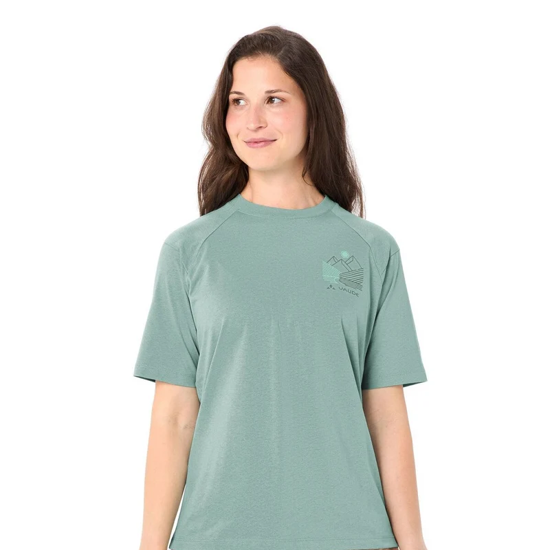 T-shirt Femme respirant Vaude motif vélo Cyclist Casual