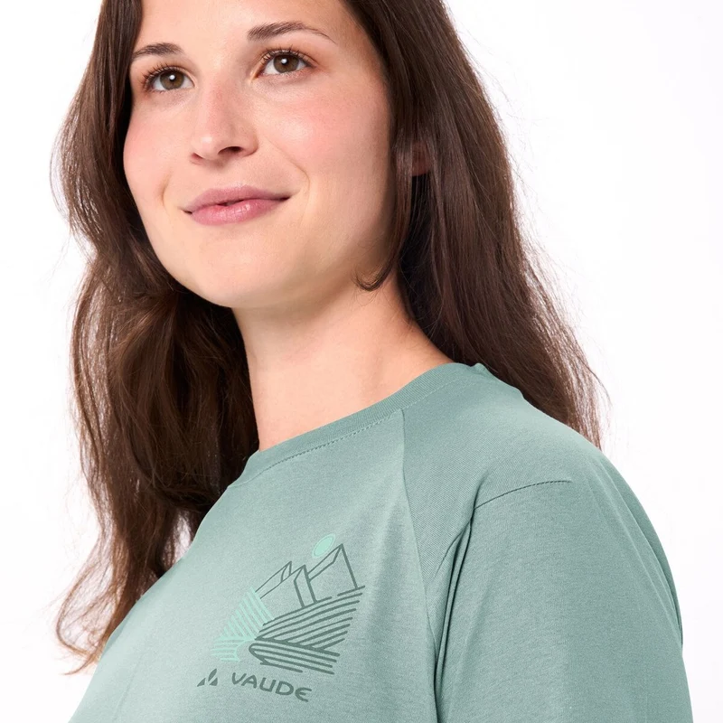 T-shirt Femme respirant Vaude motif vélo Cyclist Casual