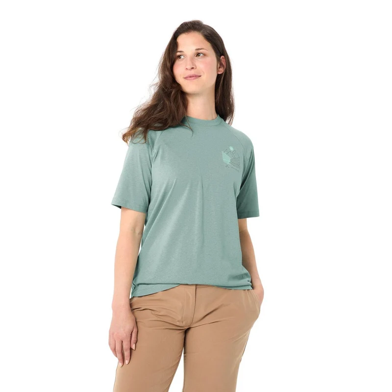 T-shirt Femme respirant Vaude motif vélo Cyclist Casual