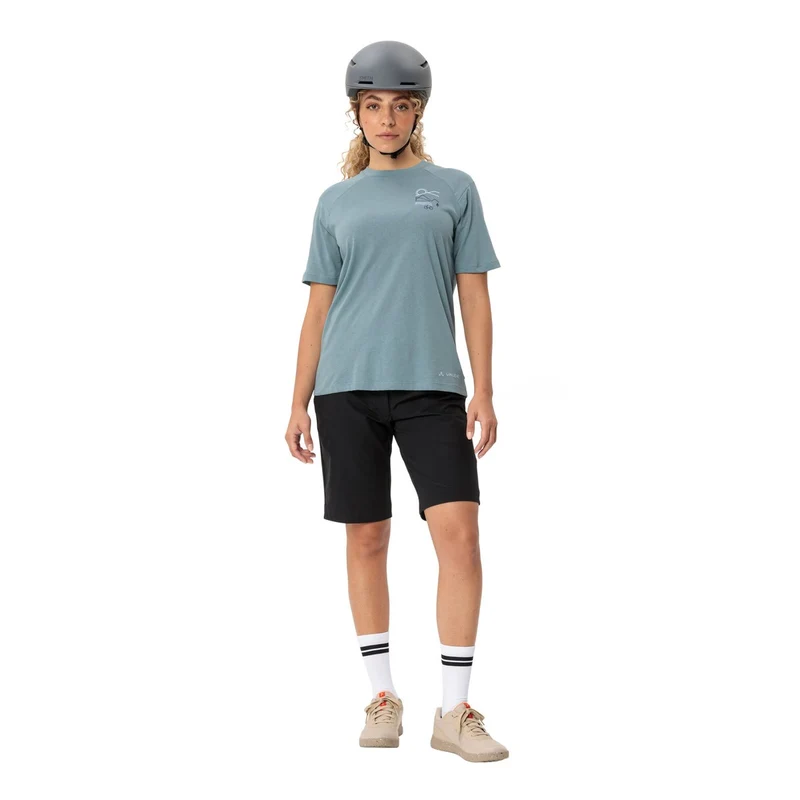 T-shirt Femme respirant Vaude motif vélo Cyclist Casual