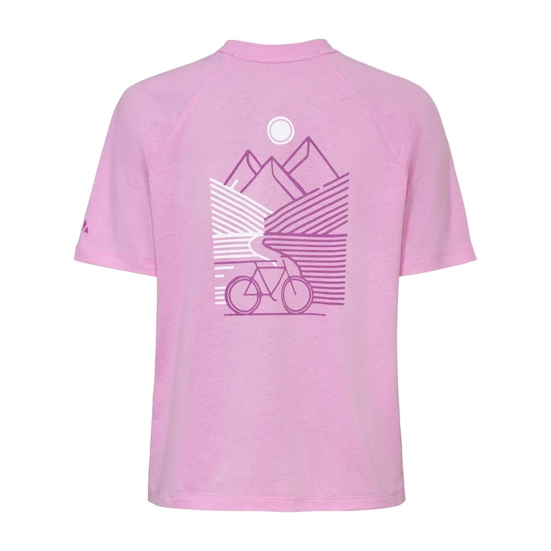 T-shirt Femme respirant Vaude motif vélo Cyclist Casual