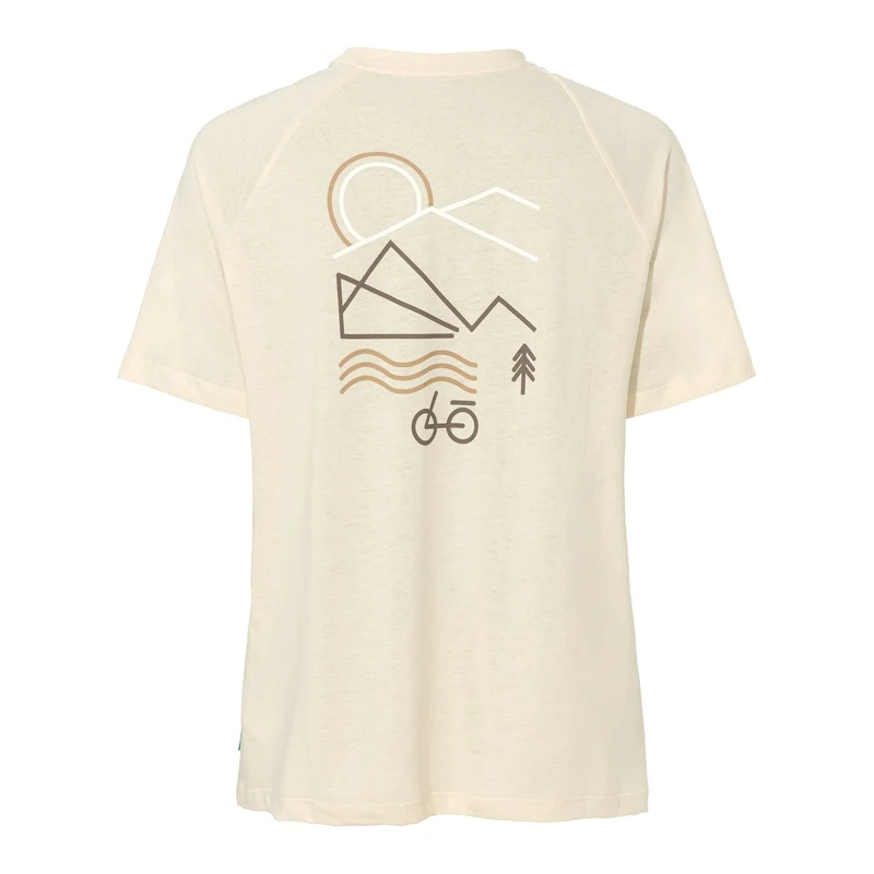 T-shirt Femme respirant Vaude motif vélo Cyclist Casual