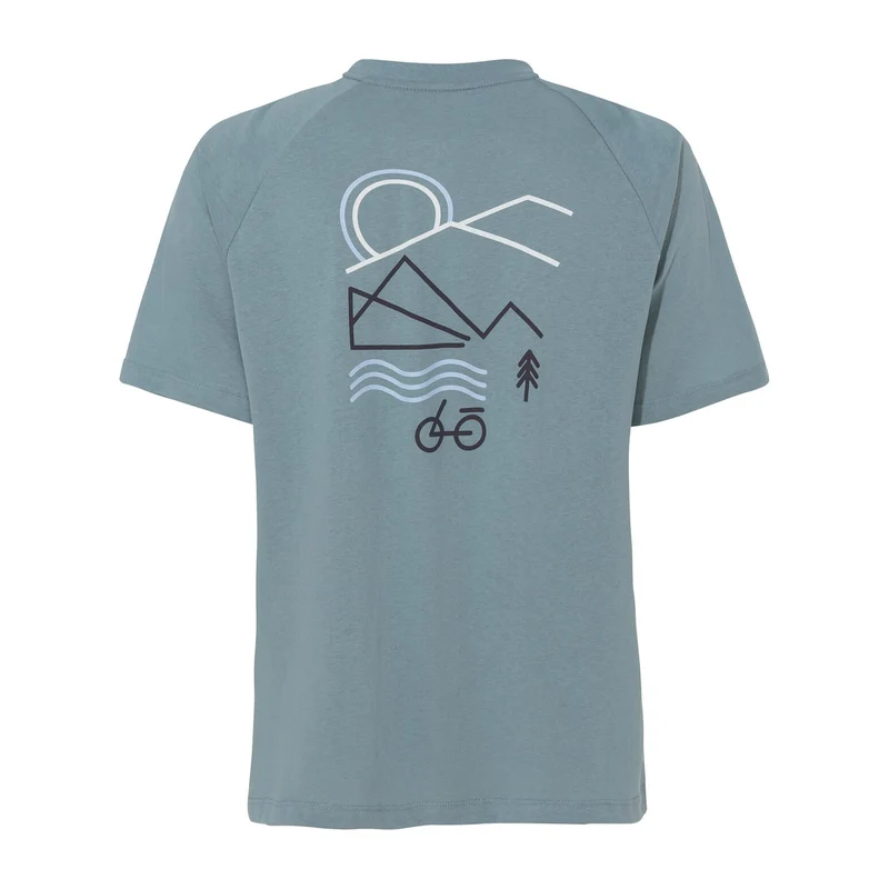 T-shirt Femme respirant Vaude motif vélo Cyclist Casual