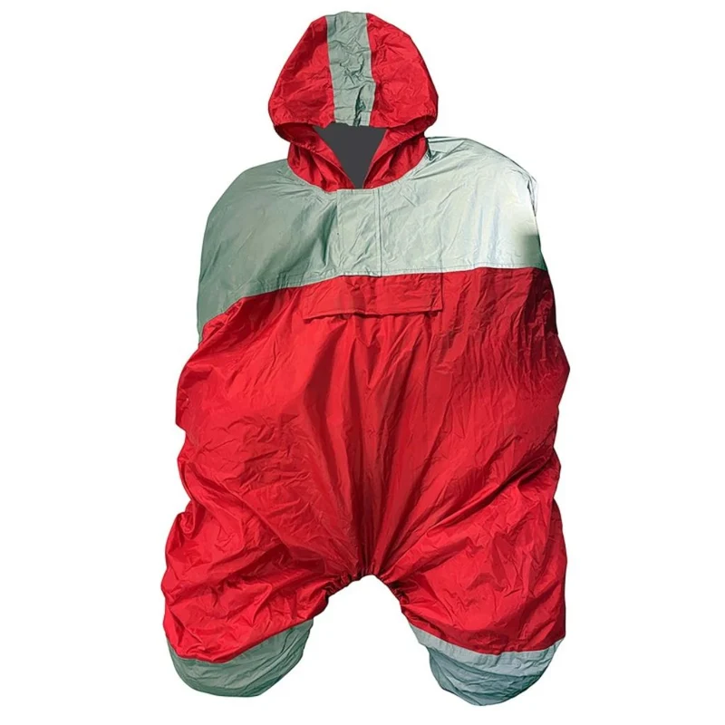 Poncho imperméable pour enfant sur porte-bébé vélo R FLECT