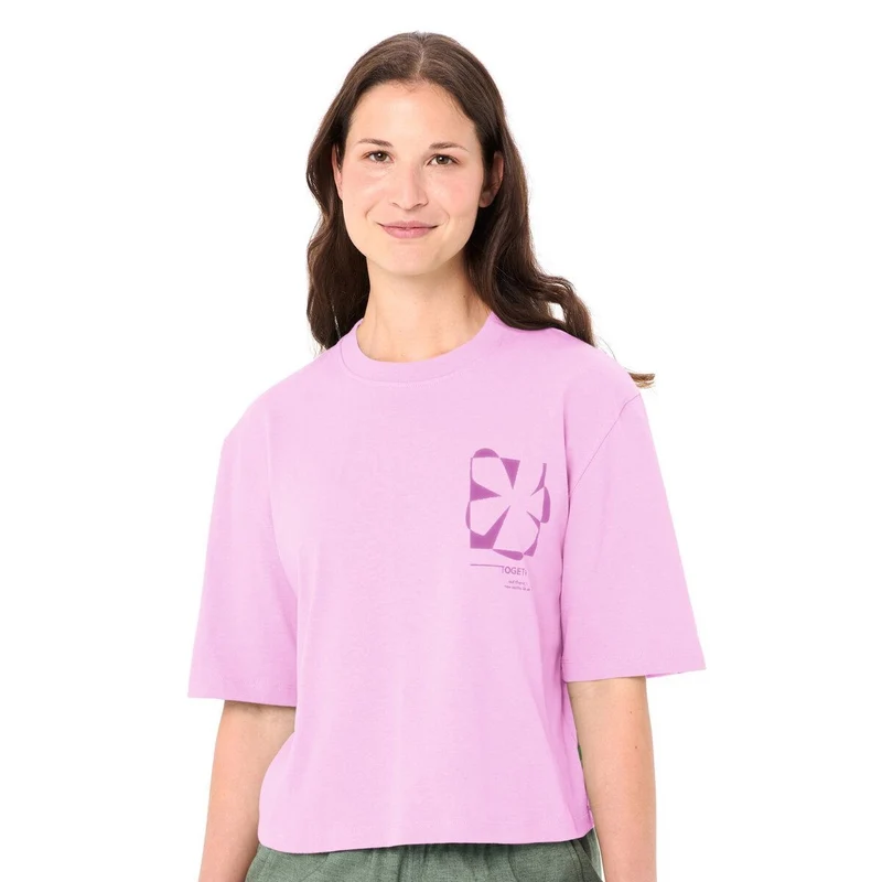 T-shirt Femme Vaude Redmont en coton bio