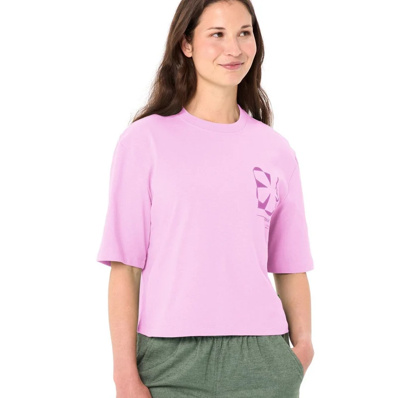 T-shirt Femme Vaude Redmont en coton bio